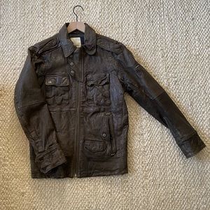diesel sheep’s leather jacket small
